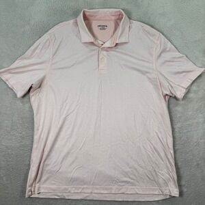 UNTUCKit Damaschino Mens XL Jacquard Houndstooth Polo Shirt Regular Fit Casual